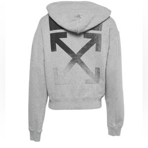 Off White FW21 Degrade Arrow Virgil Abloh Hoodie